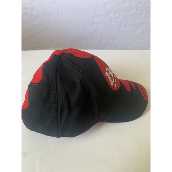 NASCAR Adjustable Hat Red Bud Racing With Dale Earnhardt Jr "8" In Black On Bill - Picture 6 of 8